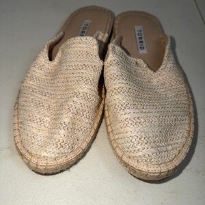 Torrid Women's Tan Espadrille Slip-Ons